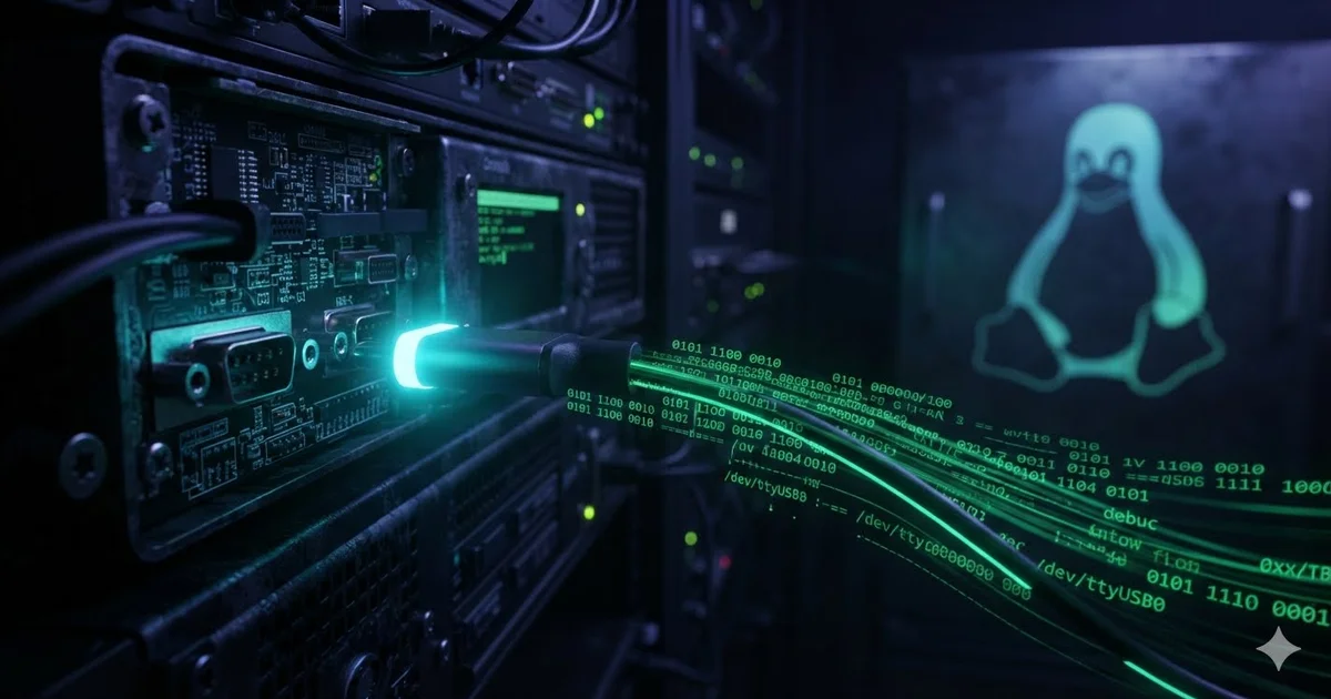 How to mount a serial USB in linux